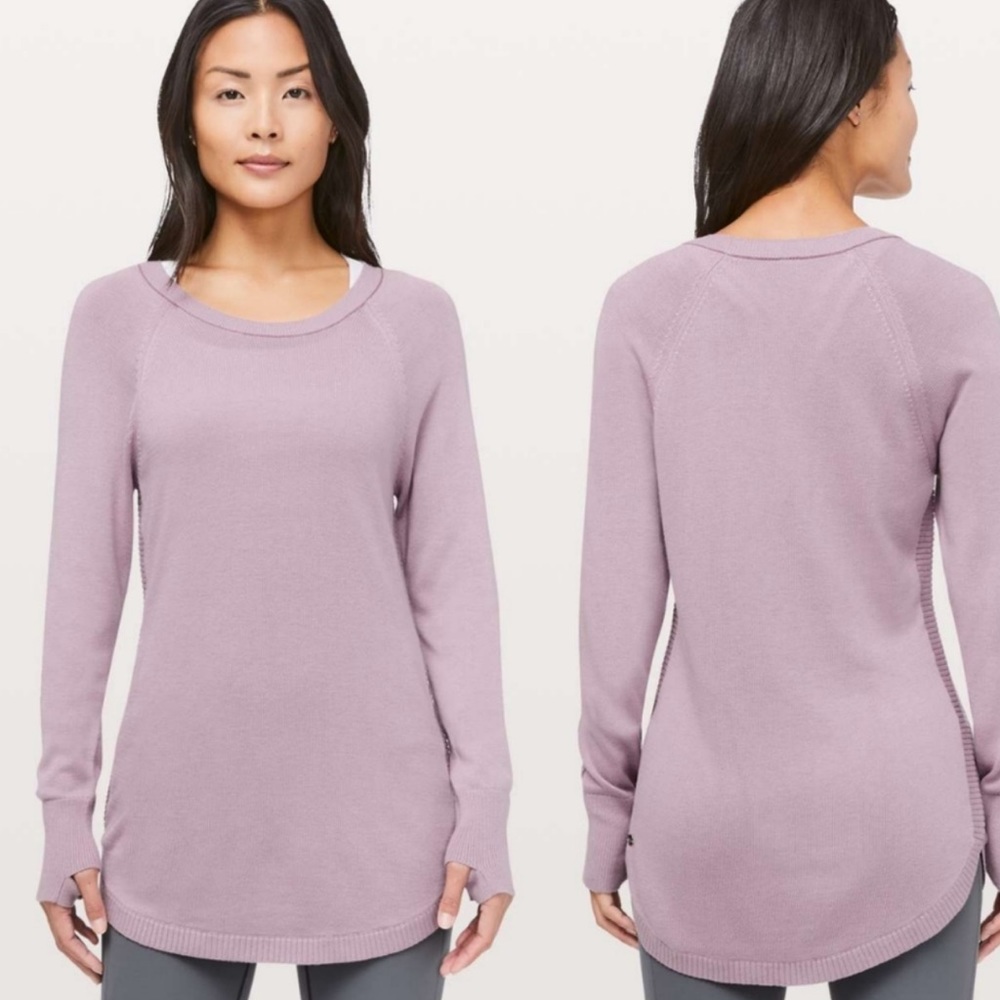 Lululemon Hello Aloe Pullover Knit Sweater Antoinette